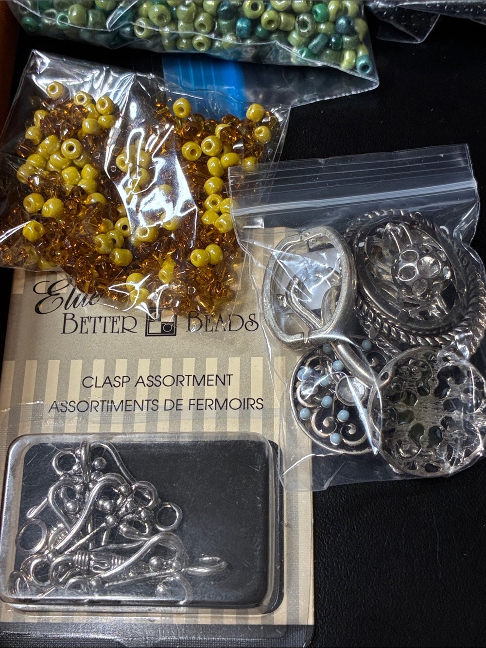 Assorted jewelry making beads and findings for making jewelry assorted materials - Picture 12 of 16